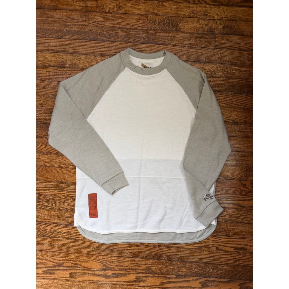 Rare Tracksmith Off Roads Division Merino Wool Crewneck Sweater Shirt